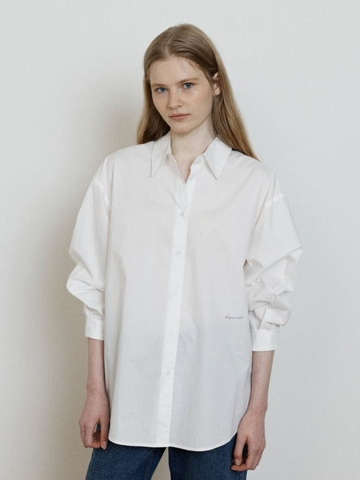 Wconcept_Depound soft cotton oversized shirt