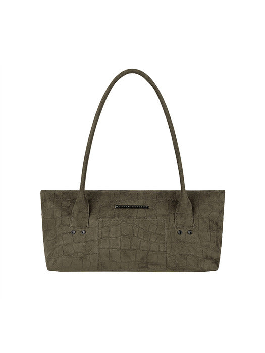 Wconcept_Treemingbird Flap Shoulder Bag [ Khaki ]