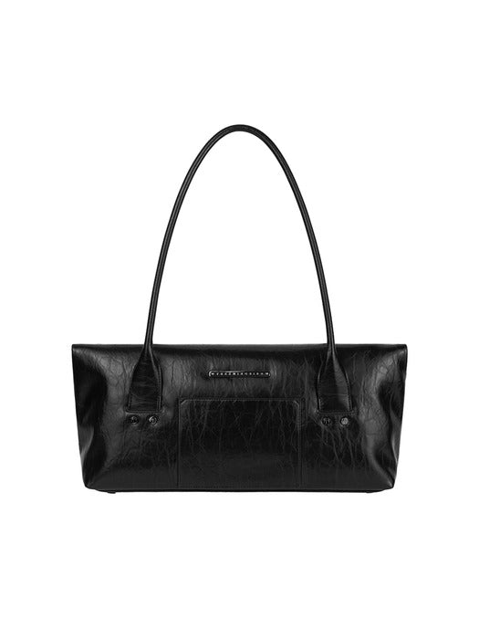 Wconcept_Treemingbird Flap Shoulder Bag [ Black ]