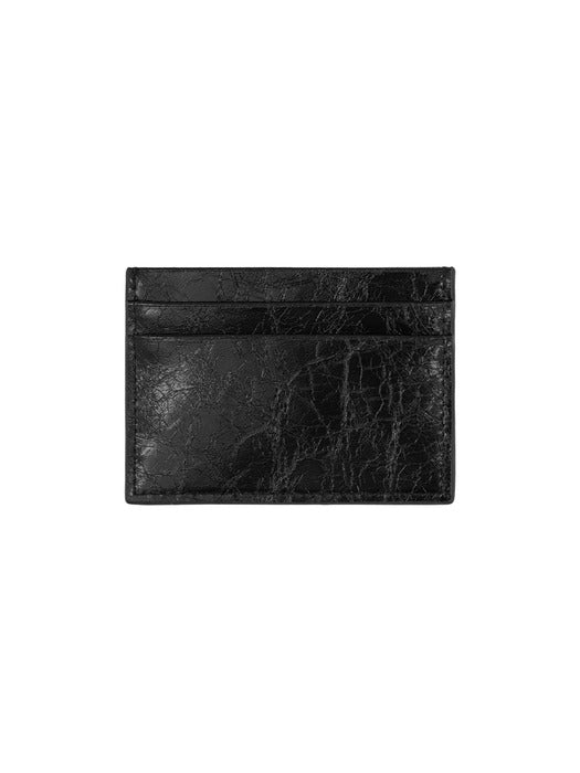 Wconcept_Treemingbird 3-Eyelet Card Wallet [ Black ]