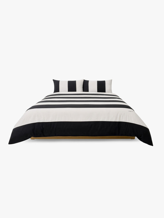 Wconcept_Gbh_Home Patchwork Duvet Cover Black&Ash (2 Sizes)