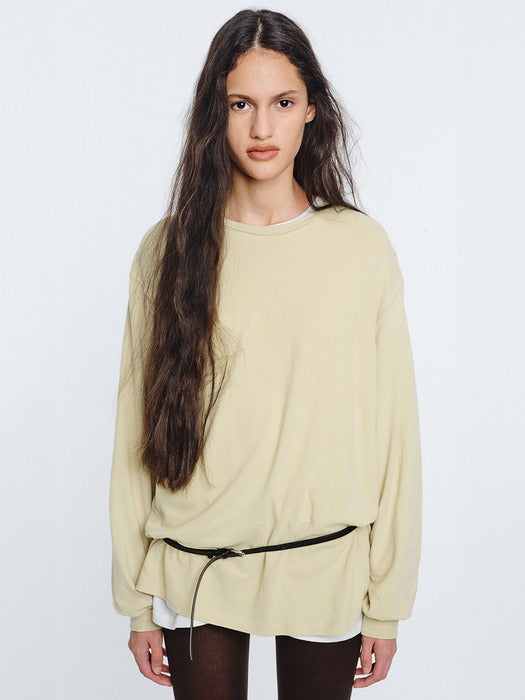 Margesherwood Soft Long Sleeve yellow beige