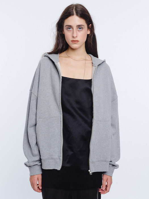 Margesherwood Basic Hood Jersey Jumper grey