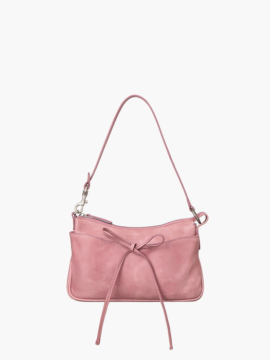 Margesherwood Ribbon Pochette tea rose pull-up
