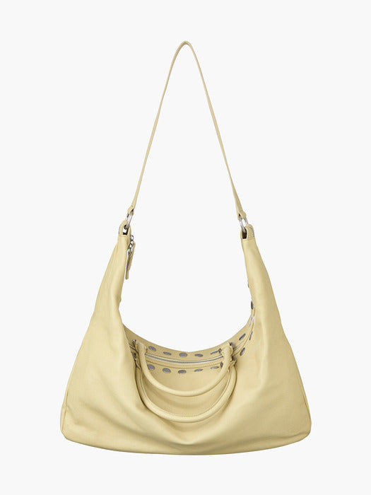 Margesherwood Dumpling Stud butter washed nappa