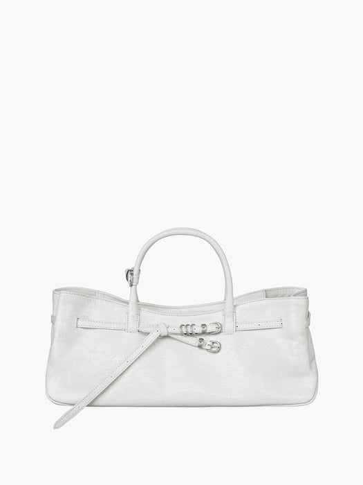 Margesherwood Grandma Used Bag off white cracked