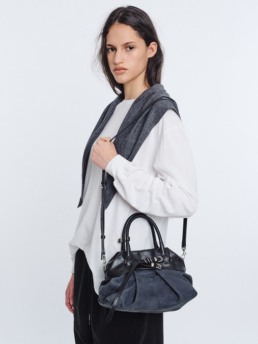 Margesherwood Soft Grandma Layered Mini Bag black naked