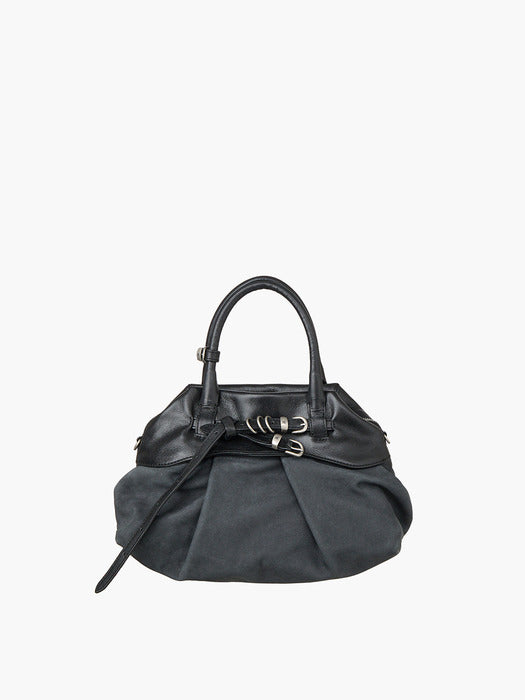 Margesherwood Soft Grandma Layered Mini Bag black naked
