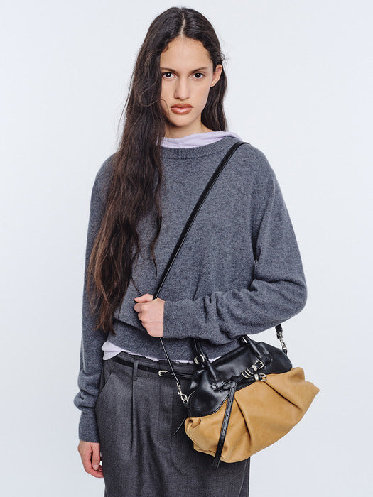 Margesherwood Soft Grandma Layered Mini Bag camel naked