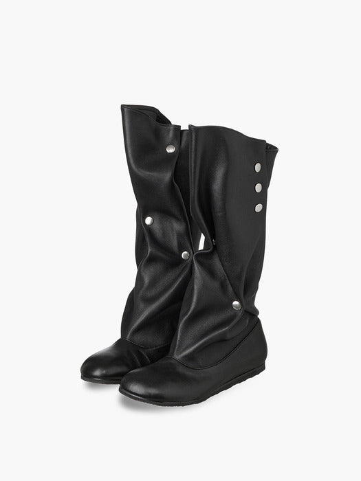 Margesherwood Snap Stretch Mid Boots black