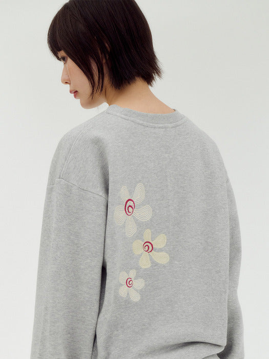 Ambler Love Bloom Sweatshirts (Melange)