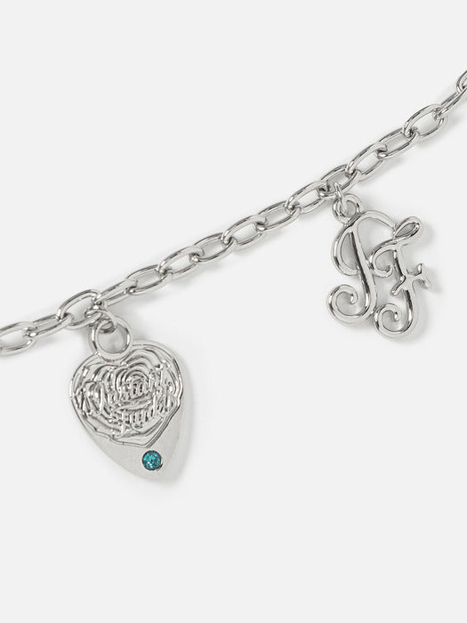 Instantfunk Multi Charm Chain - Silver