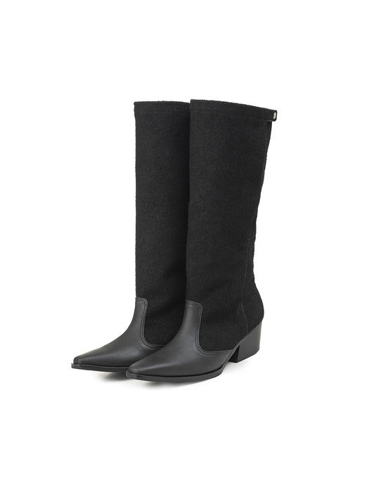 Osoi Toffee Boots [BLACK]