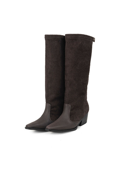Osoi Toffee Boots [CHOCO BROWN]