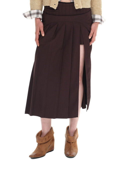 Osoi Cuff Boots [CAMEL BROWN]