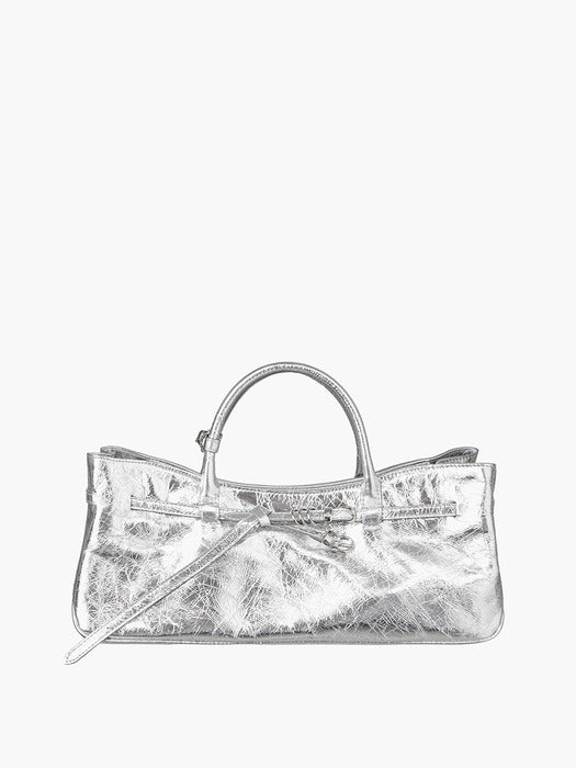 Margesherwood Grandma Used Bag silver crinkle