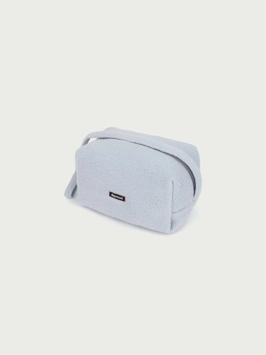 Depound fleece square pouch - light blue (L)