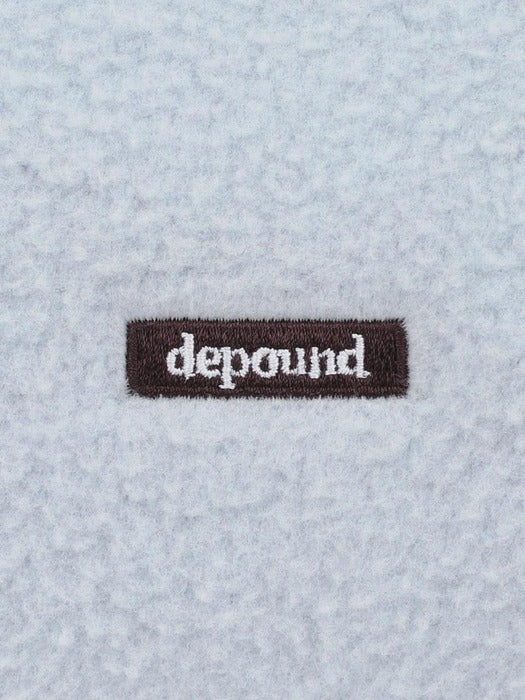 Depound fleece square pouch - light blue (L)