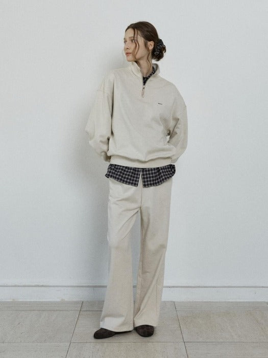 Depound soft stripe scrunchie - dark grey