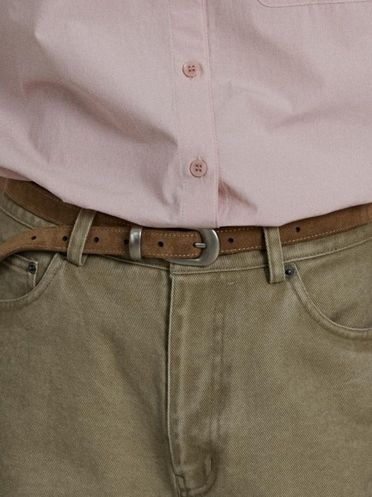 Depound western belt (20mm) - brown
