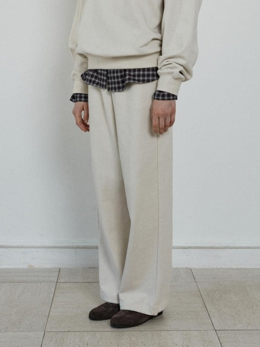 Depound relaxed sweat pants - beige