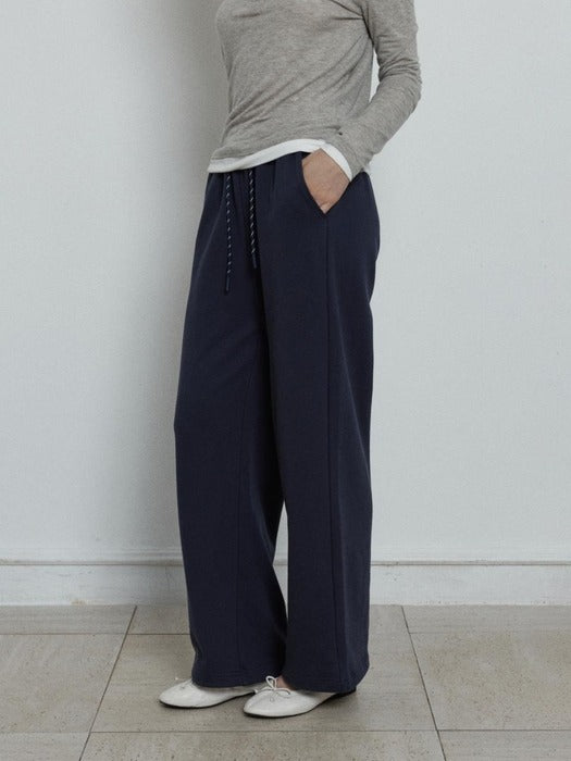 Depound relaxed sweat pants - navy