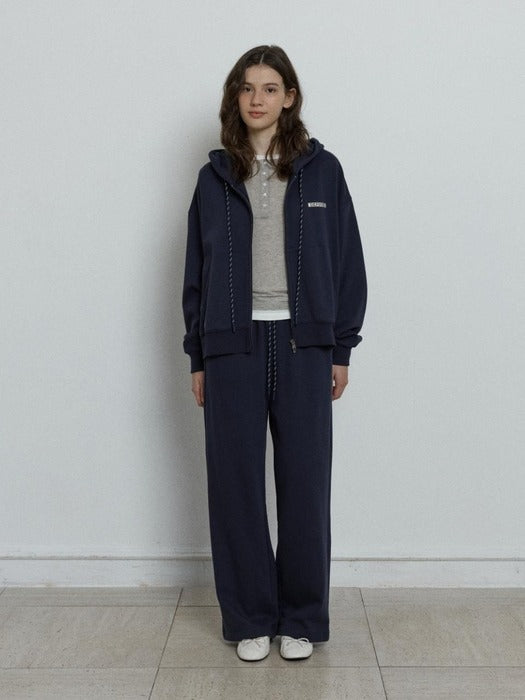 Depound relaxed sweat pants - navy