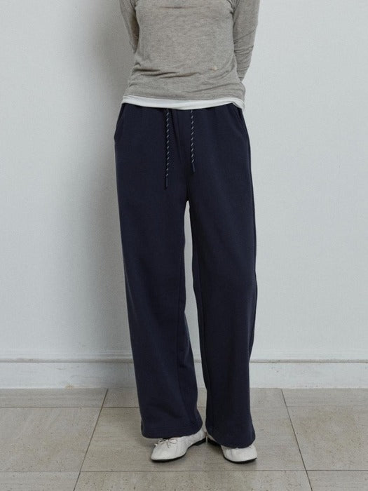 Depound relaxed sweat pants - navy