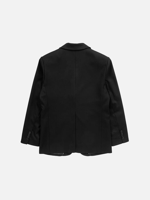 Instantfunk Essential Twill Single Jacket - Black