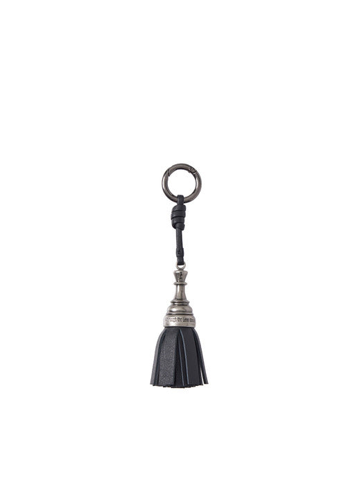 Vunque Checkmate Tassel Charm Black