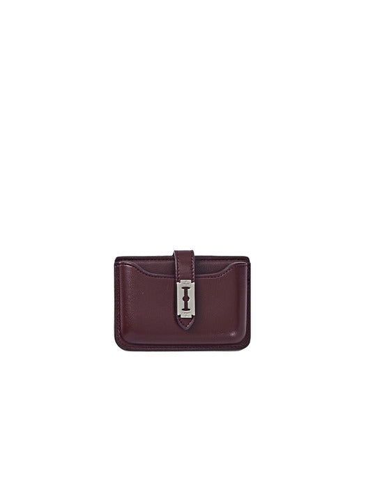 Vunque Magpie Mold Card Wallet Burgundy