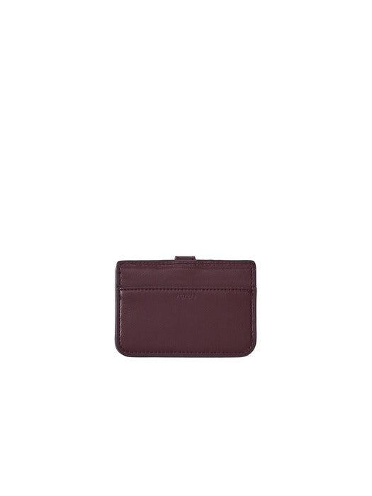 Vunque Magpie Mold Card Wallet Burgundy