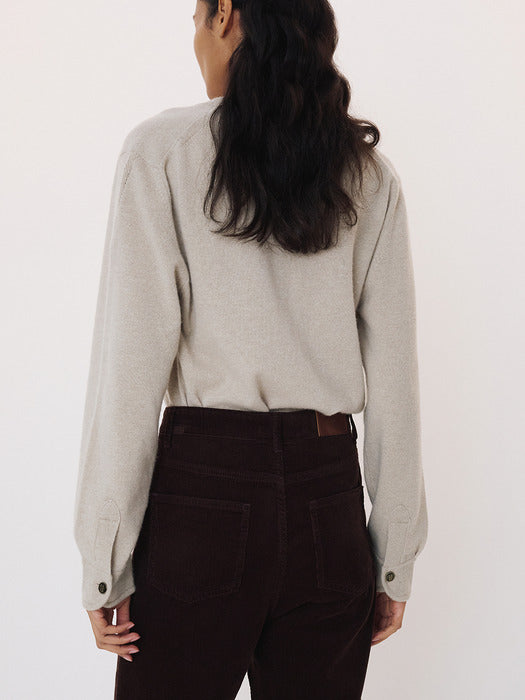Recto Straight Corduroy Pants (Brown)