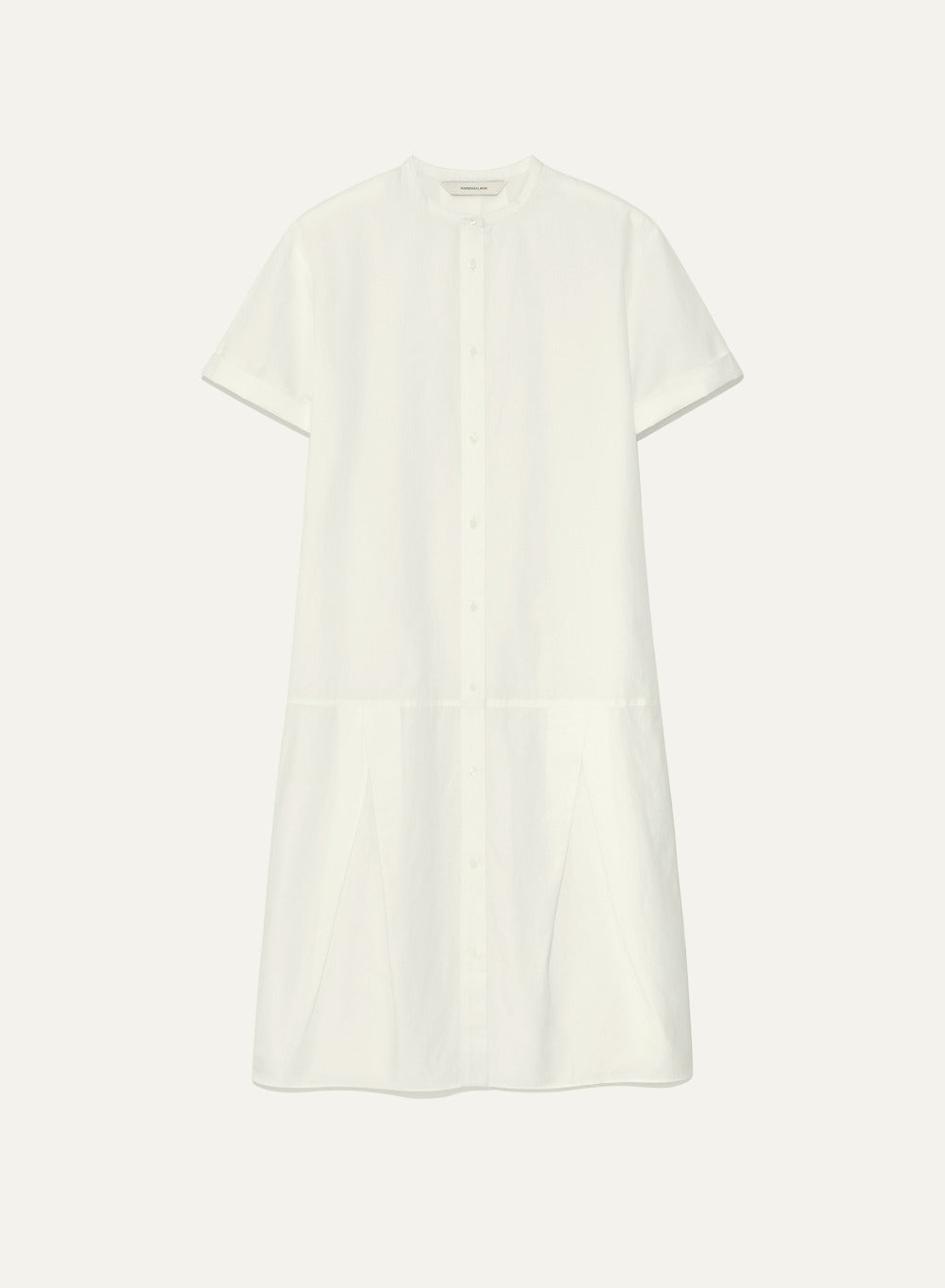 Kindersalmon Ben Cotton Dress White