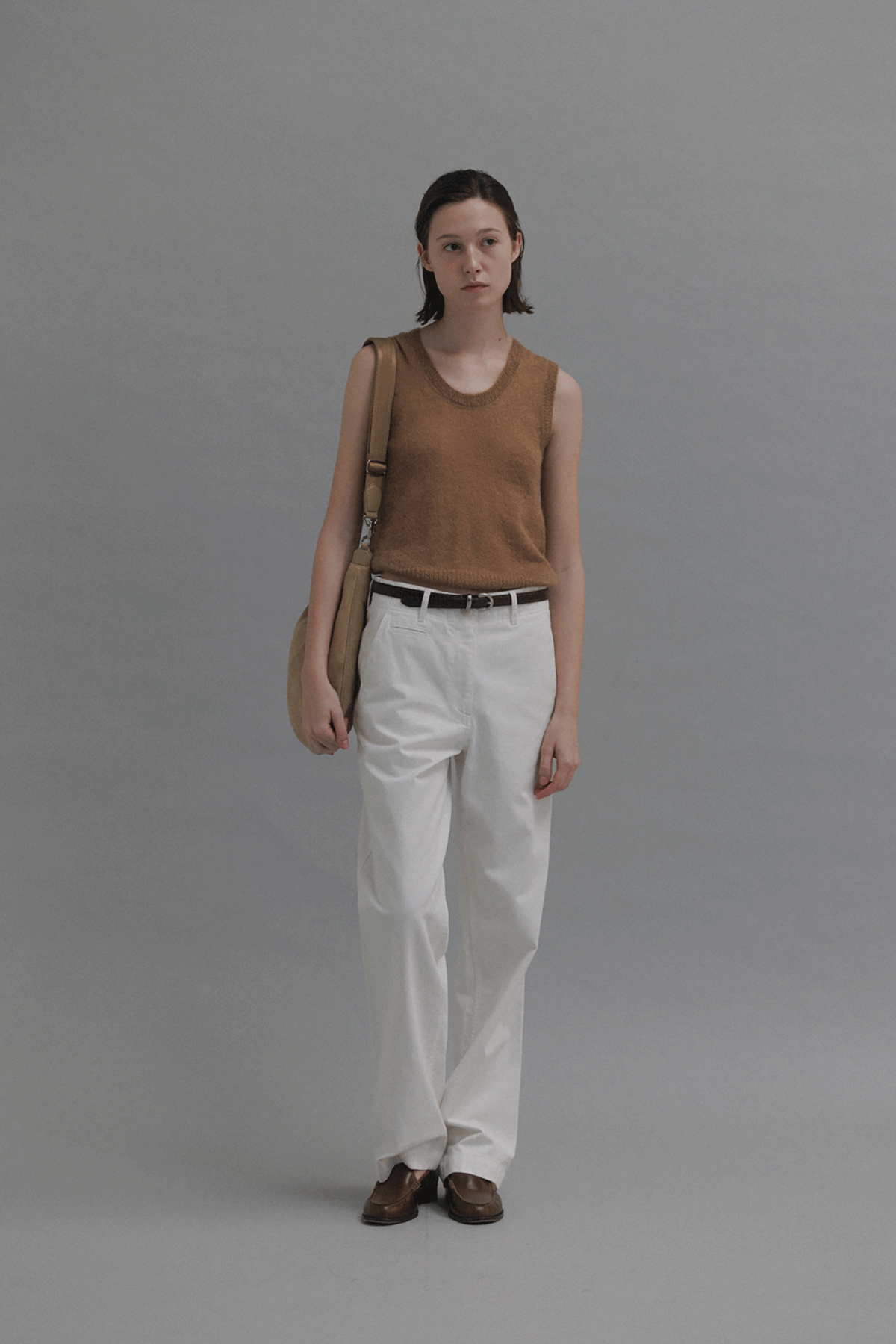 Nothing Written Jeff chino pants (White)