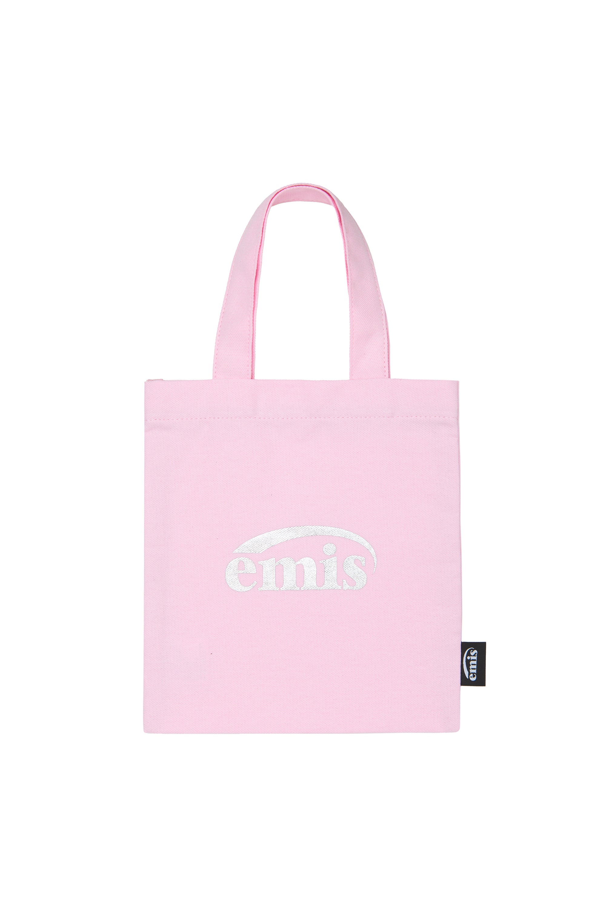 SILVER LOGO MINI ECO BAG-PINK