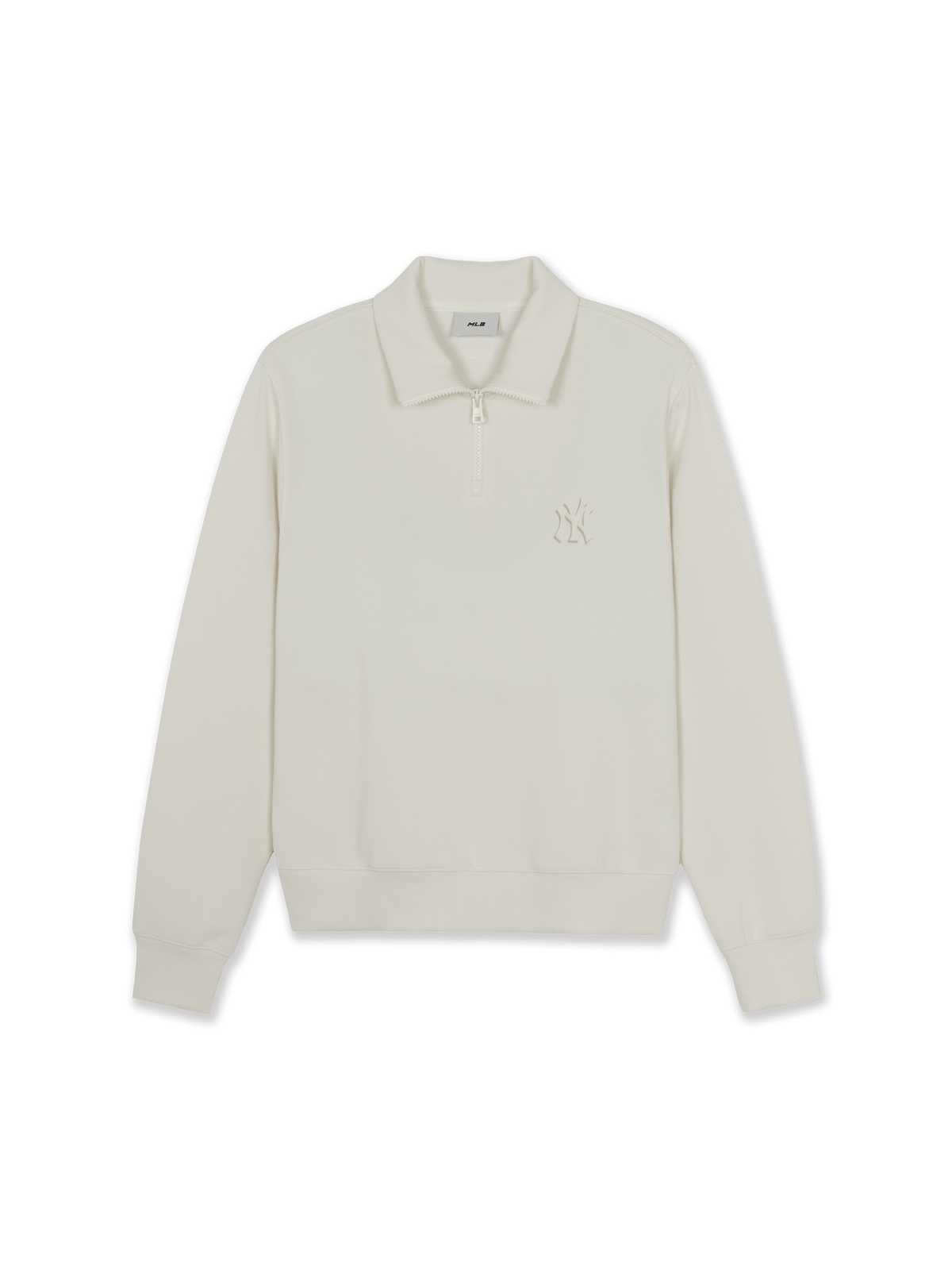 Mlb Basic Small Logo Half-Zip Sweatshirt New York Yankees