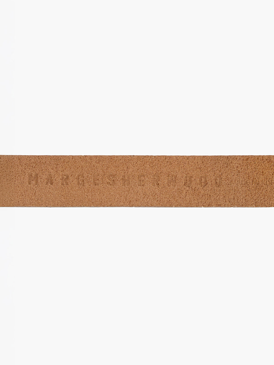 Margesherwood Crack Leather Belt black