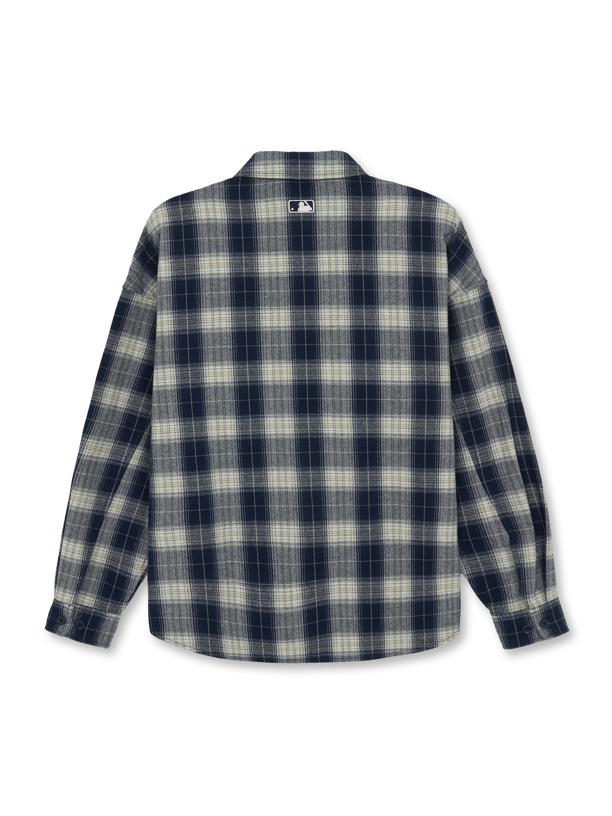 [mlb korea] Basic Cotton Flannel Check Shirts