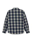 MLB Korea Basic Cotton Flannel Check Shirts