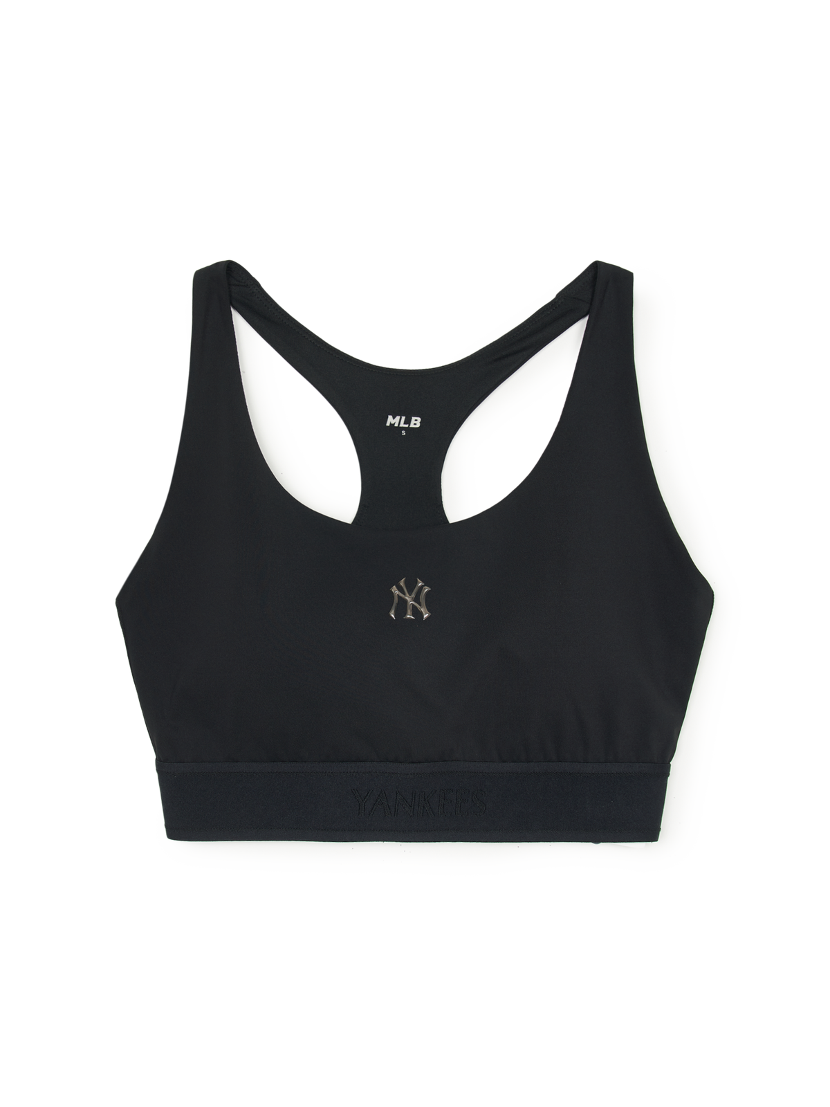 MLB Korea Women's Basic Lettering Band Point Crop Top