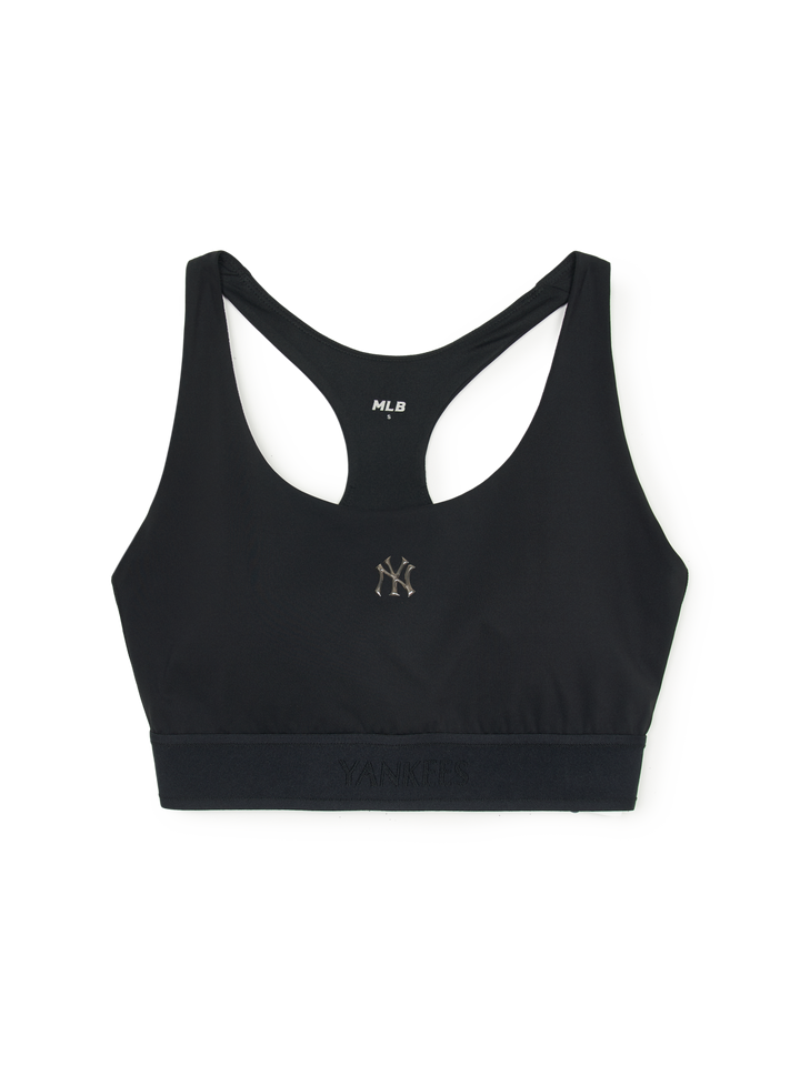 MLB Korea Women's Basic Lettering Band Point Crop Top