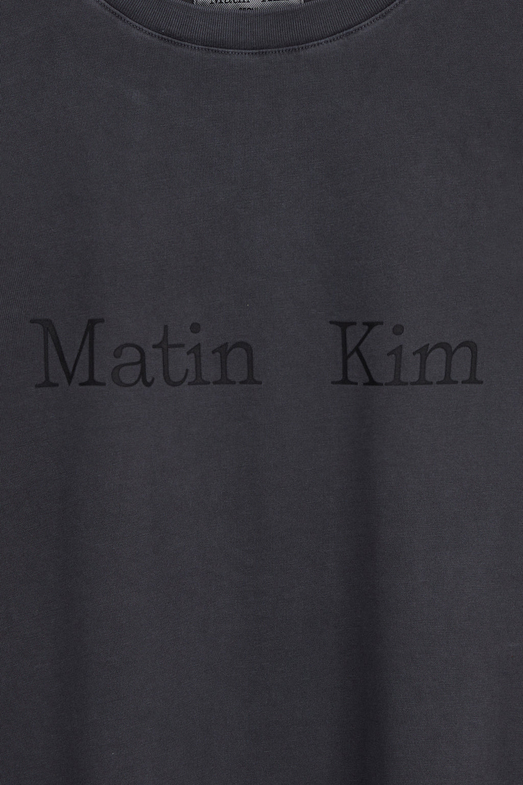 Matinkim Pigment Logo Top IN Dark Grey