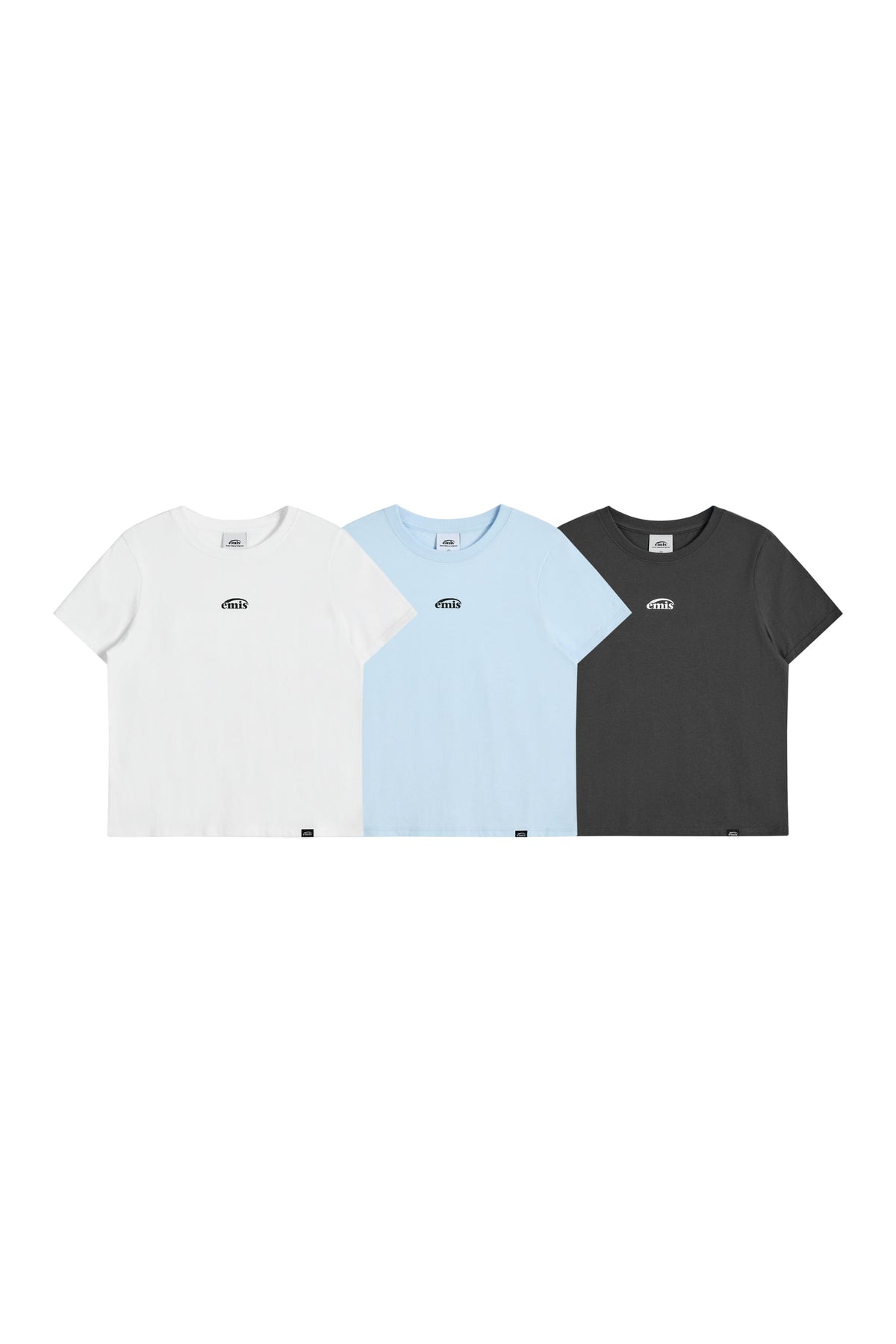 EMIS 3Pack T-Shirt Set B (WH/PB/CH)