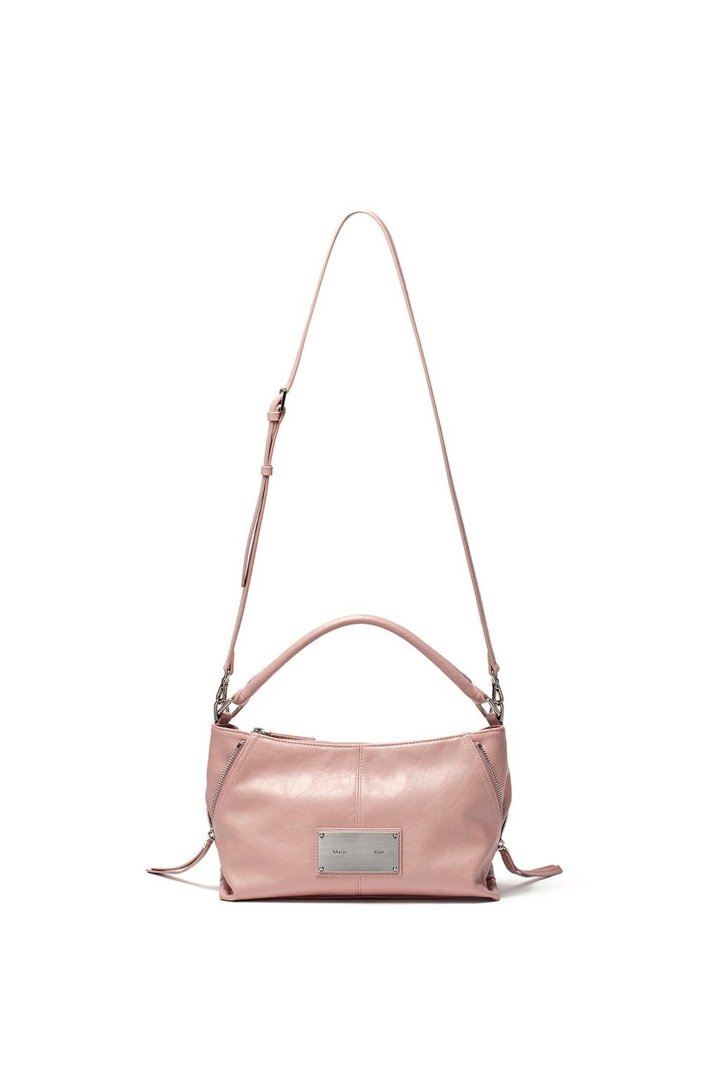 [matinkim] SIDE ZIPPER TWO WAY BAG IN PINK