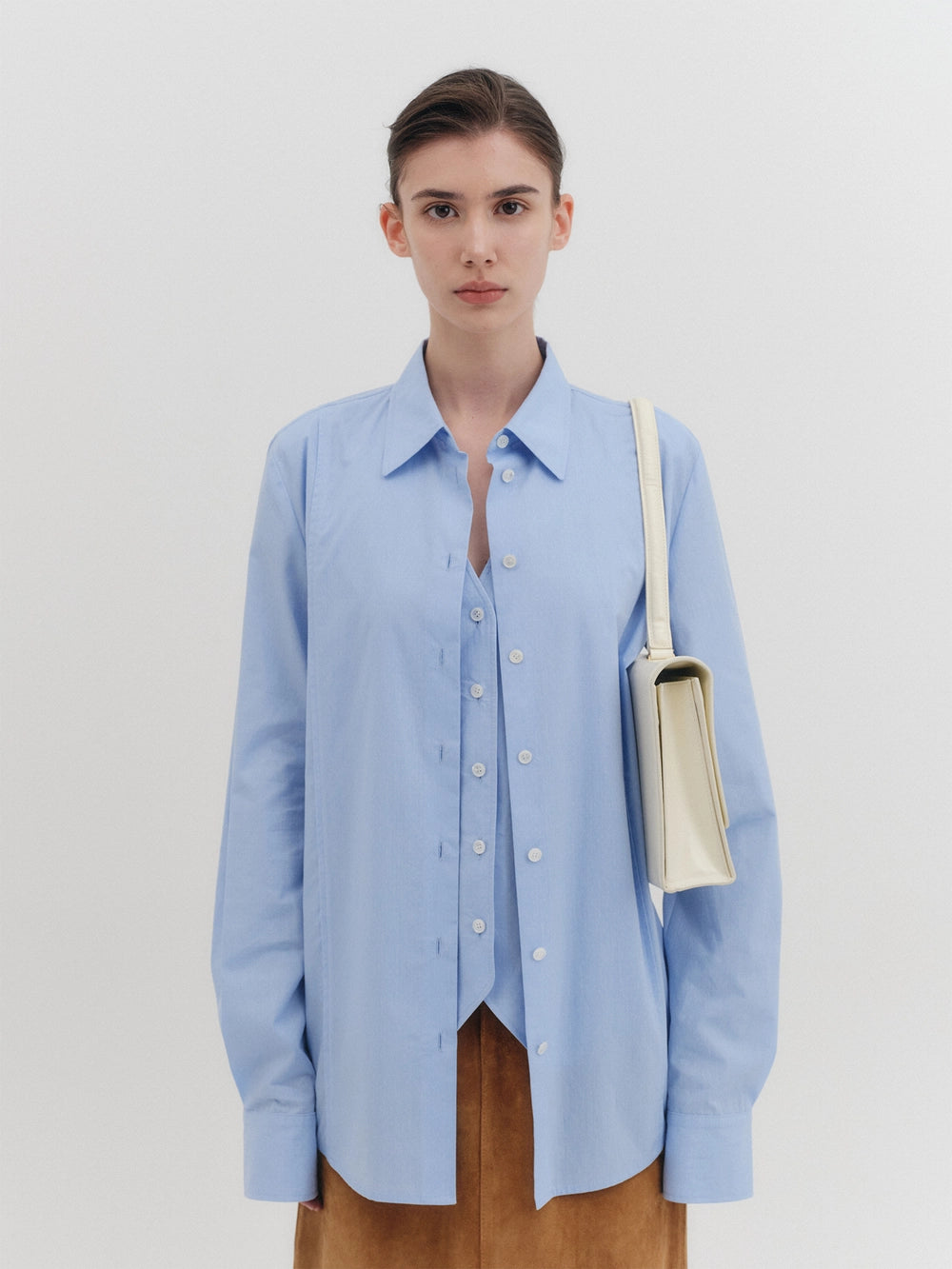 EENK Layered Shirt - Sky Blue