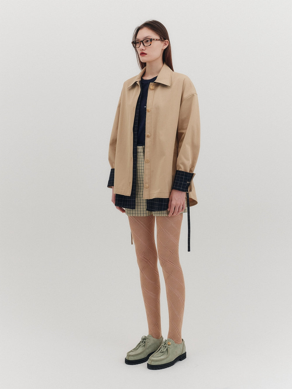 EENK Layered Jacket - Camel