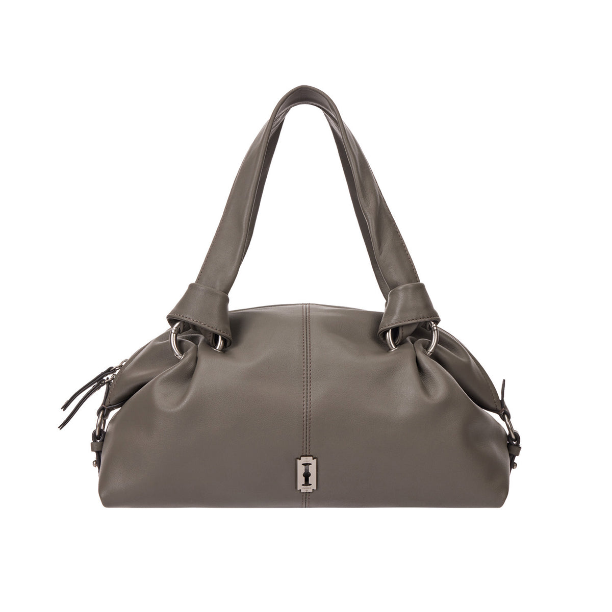 Vunque Halfmoon Attache Tote M Ash Khaki
