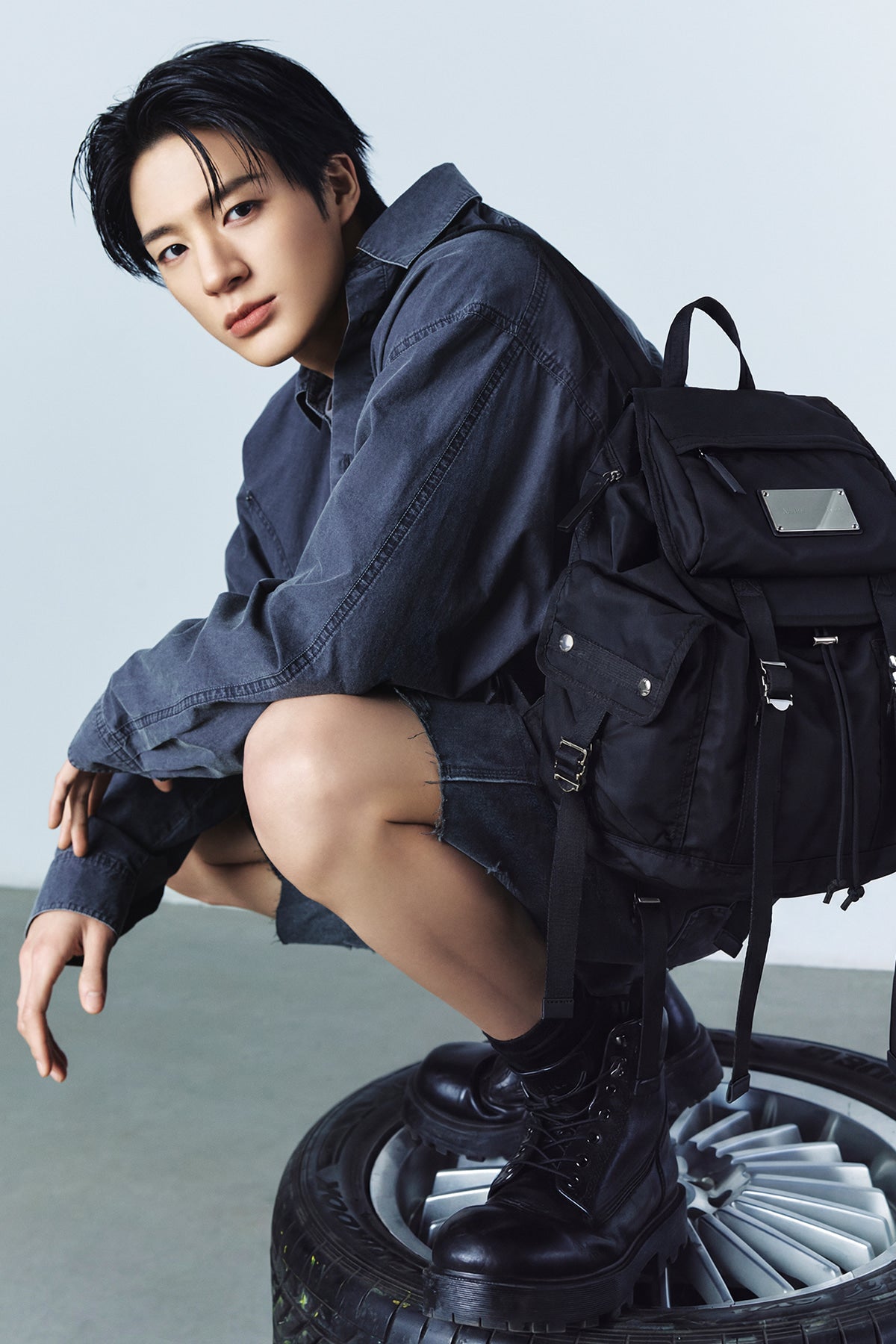 Matinkim Matin Pocket Utility Large Back Pack IN Black