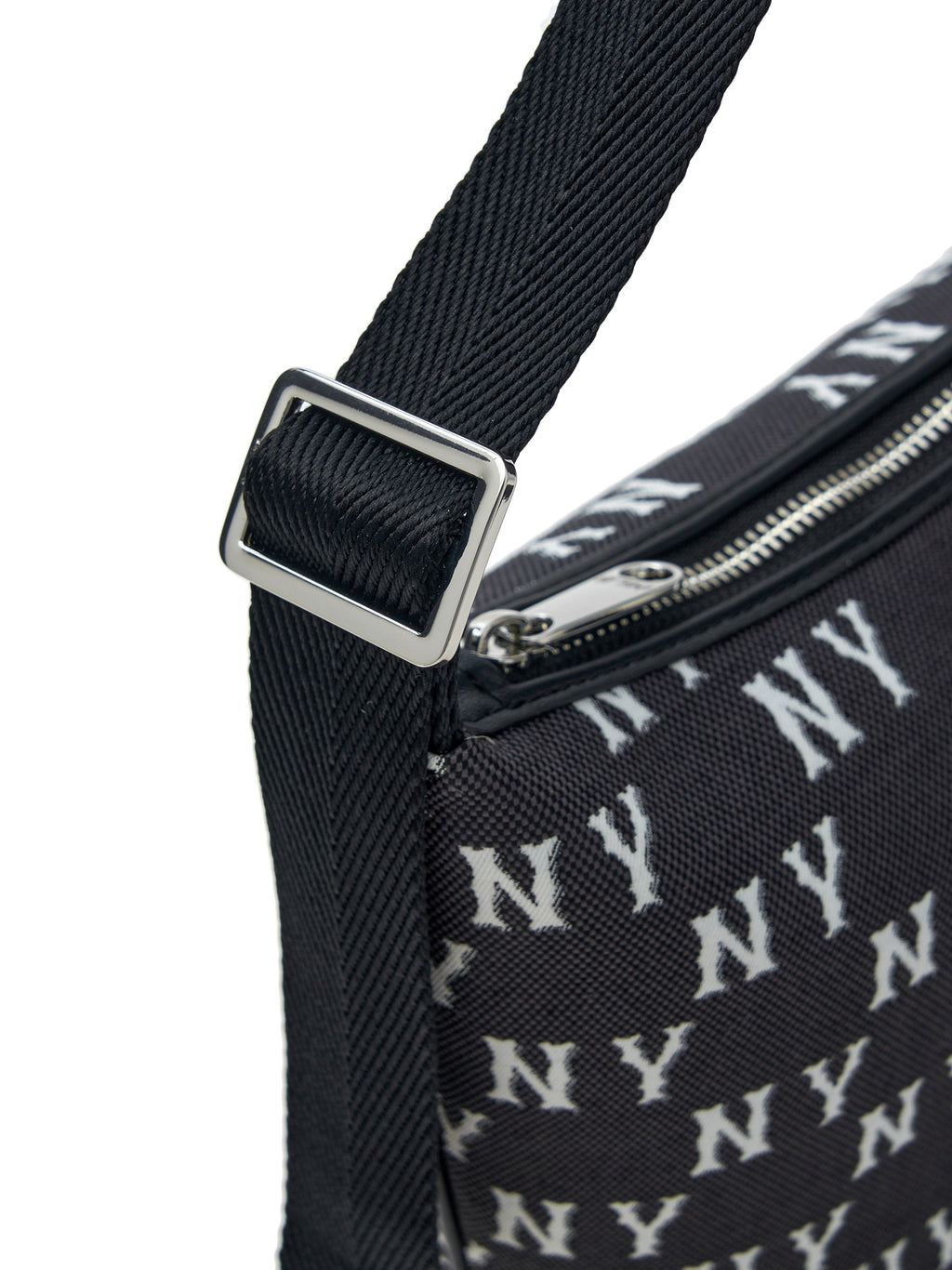 MLB Korea Classic Monogram Jacquard Hobo Bag